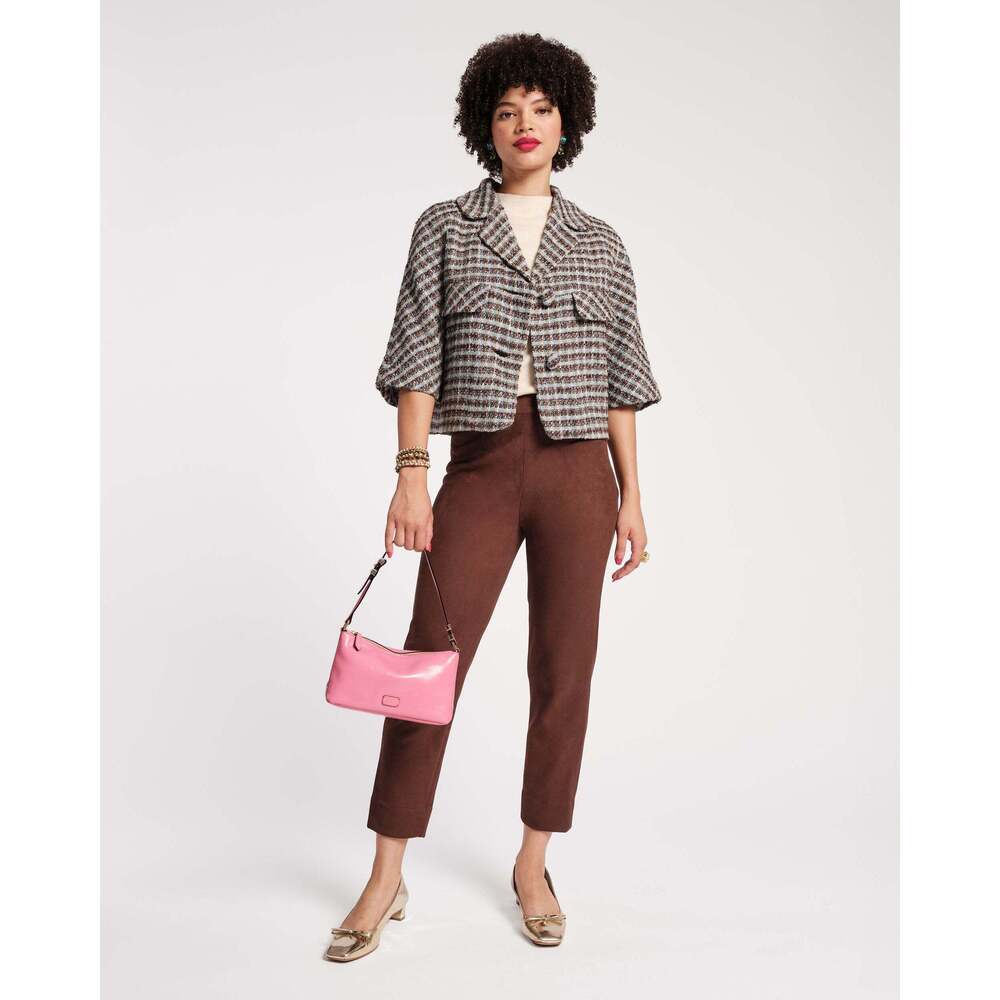 Lucy Microsuede Cigarette Pant - Picture 2 of 4
